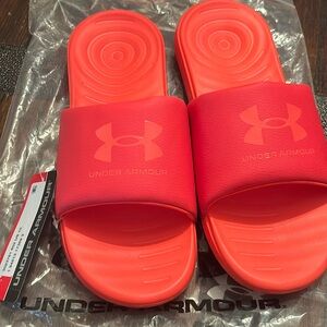 NWT men’s under armour sandals